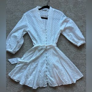 Zara Embroidered Dress